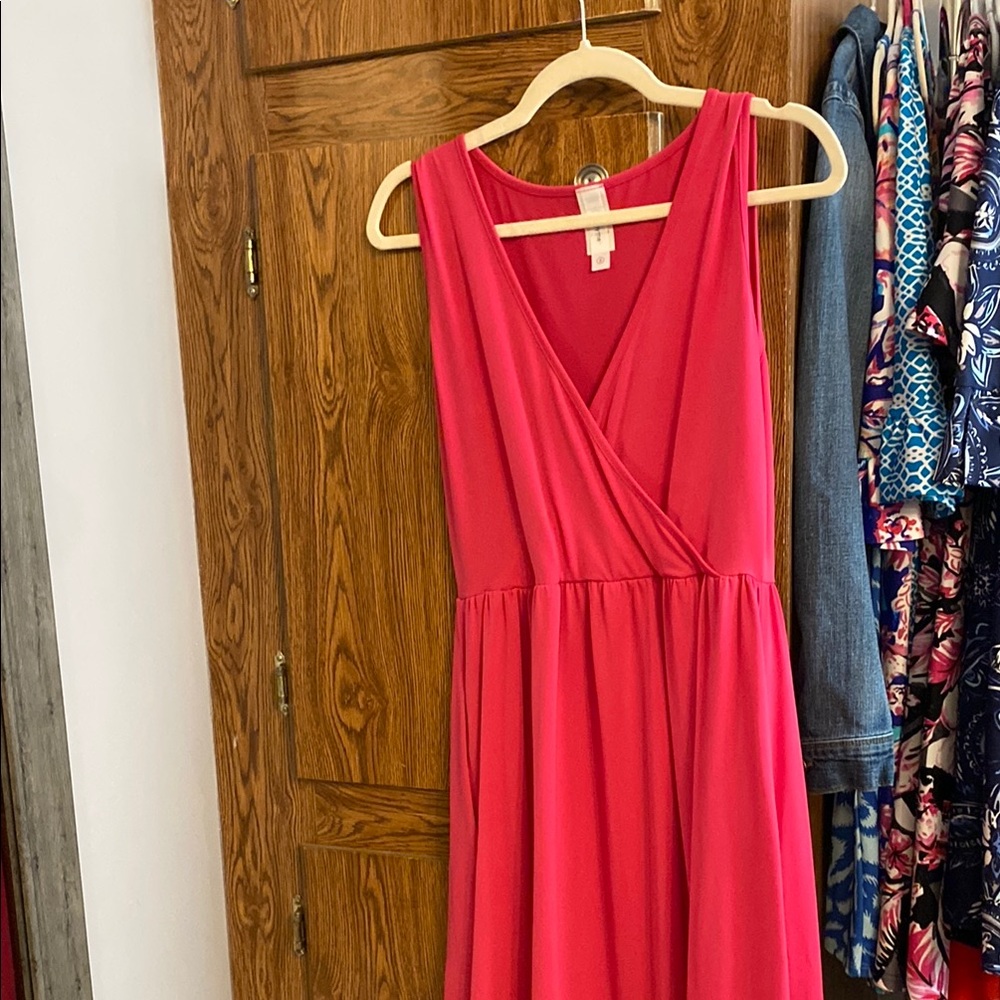 Sleeveless Wrap Dress